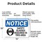 Signmission 10 in Height, 14 in Width, Aluminum, Rectangle OS-2PACK-NS-A-1014-L-16515 - alternate 4